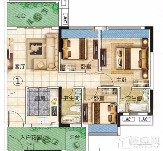 8栋01、02户型