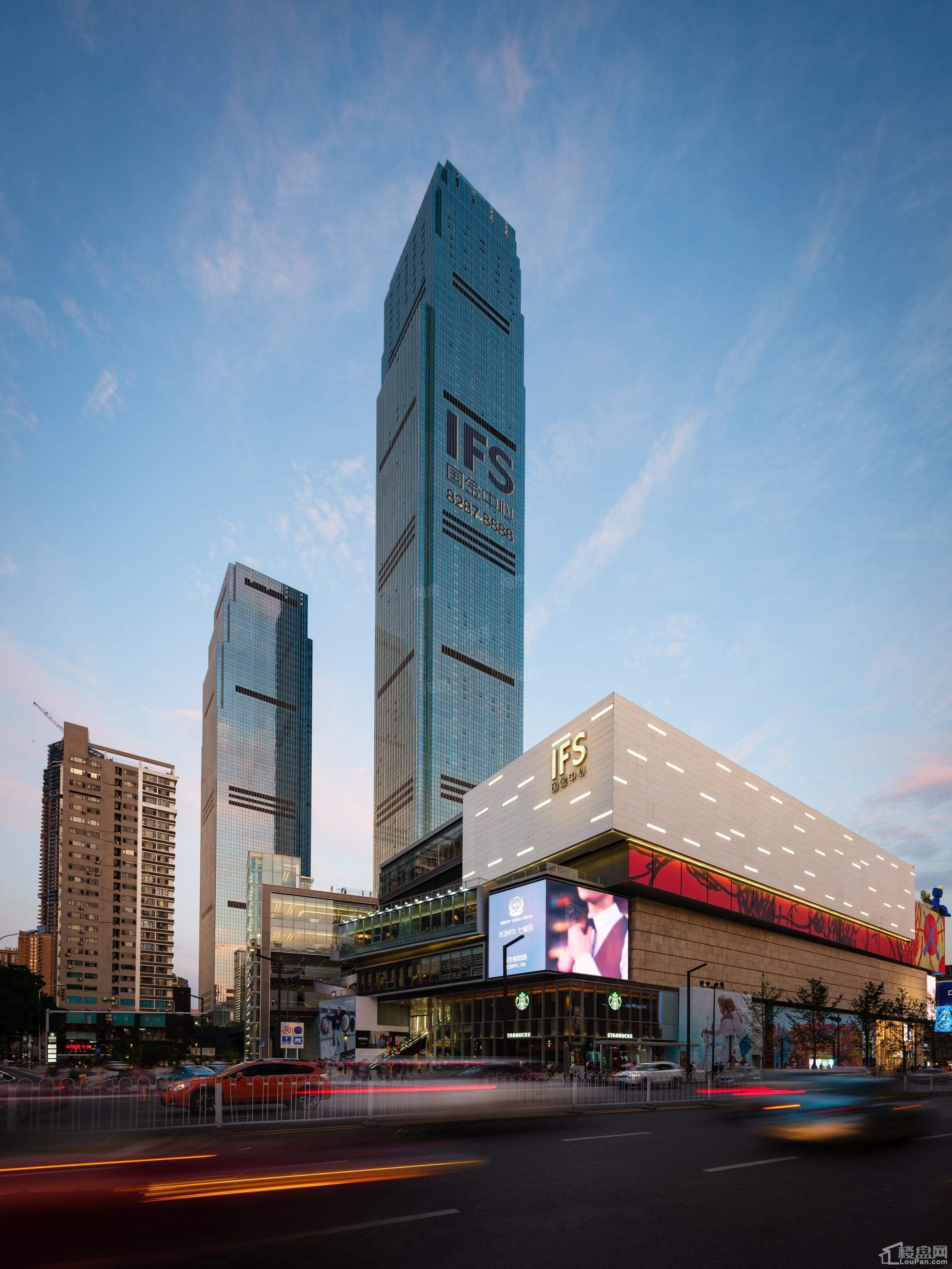  长沙.国金中心实景图