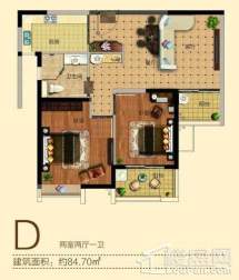 平高书香名邸2室2厅1卫