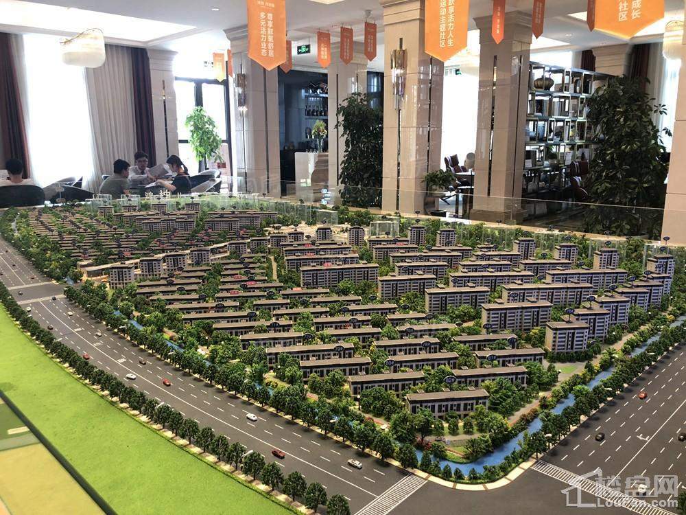 鸿坤理想城实景图