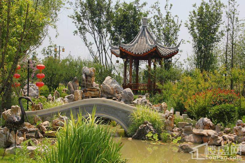 扬州玥珑湖实景图