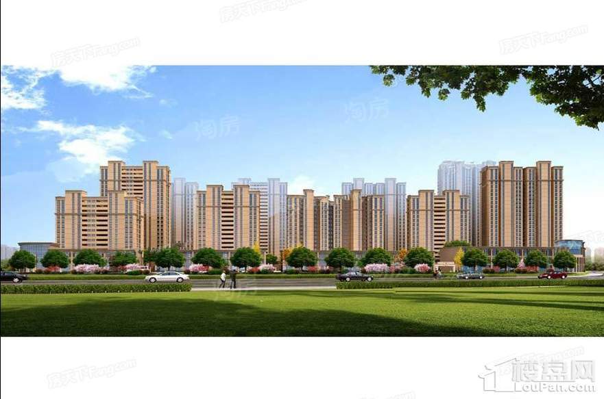 万象新海苑实景图