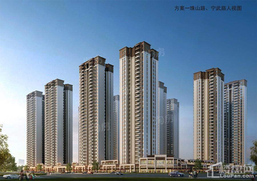 绿地东盟国际城效果图