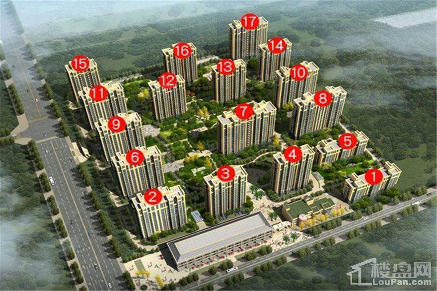 福港·书香壹号效果图