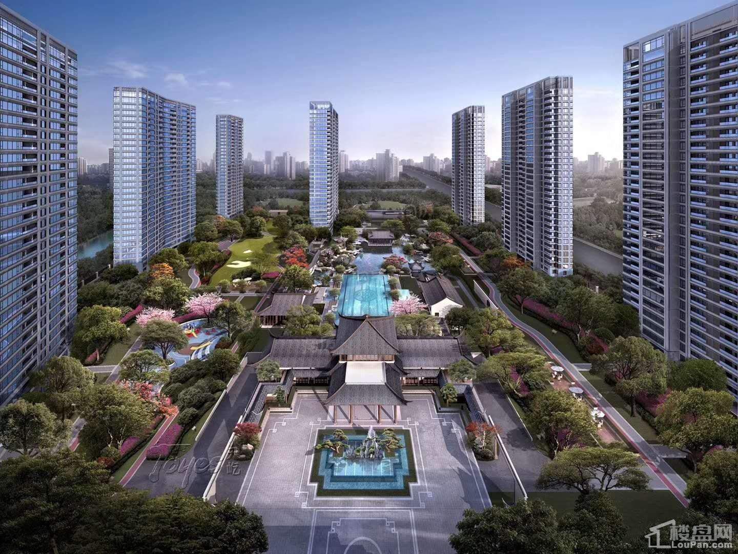 多弗绿城·翠湖里效果图