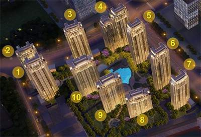 中央首府效果图