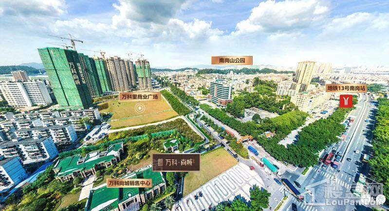 万科尚城位置图