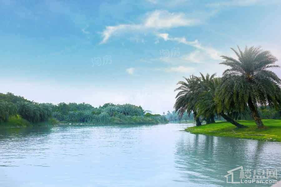 雅居乐民森·迪茵湖小镇实景图