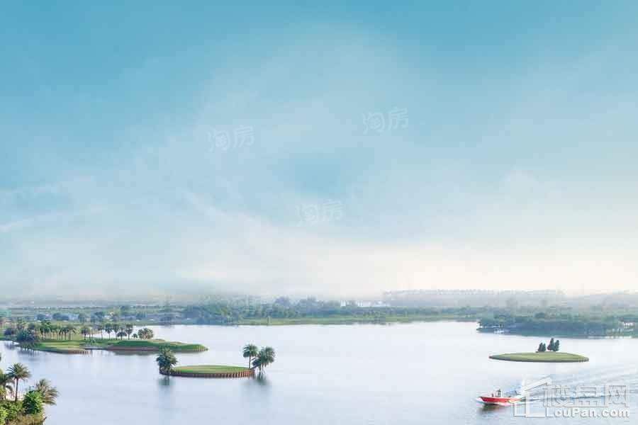 雅居乐民森·迪茵湖小镇实景图