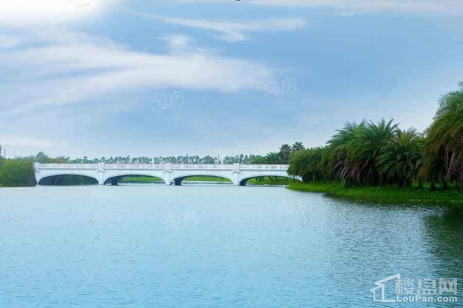 雅居乐民森·迪茵湖小镇实景图