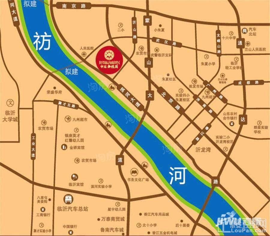 中元御桂园位置图
