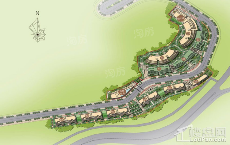 万科鹅岭峯效果图