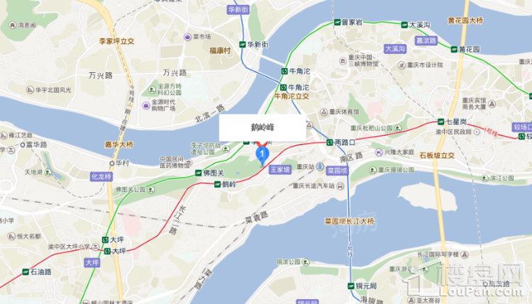 万科鹅岭峯位置图