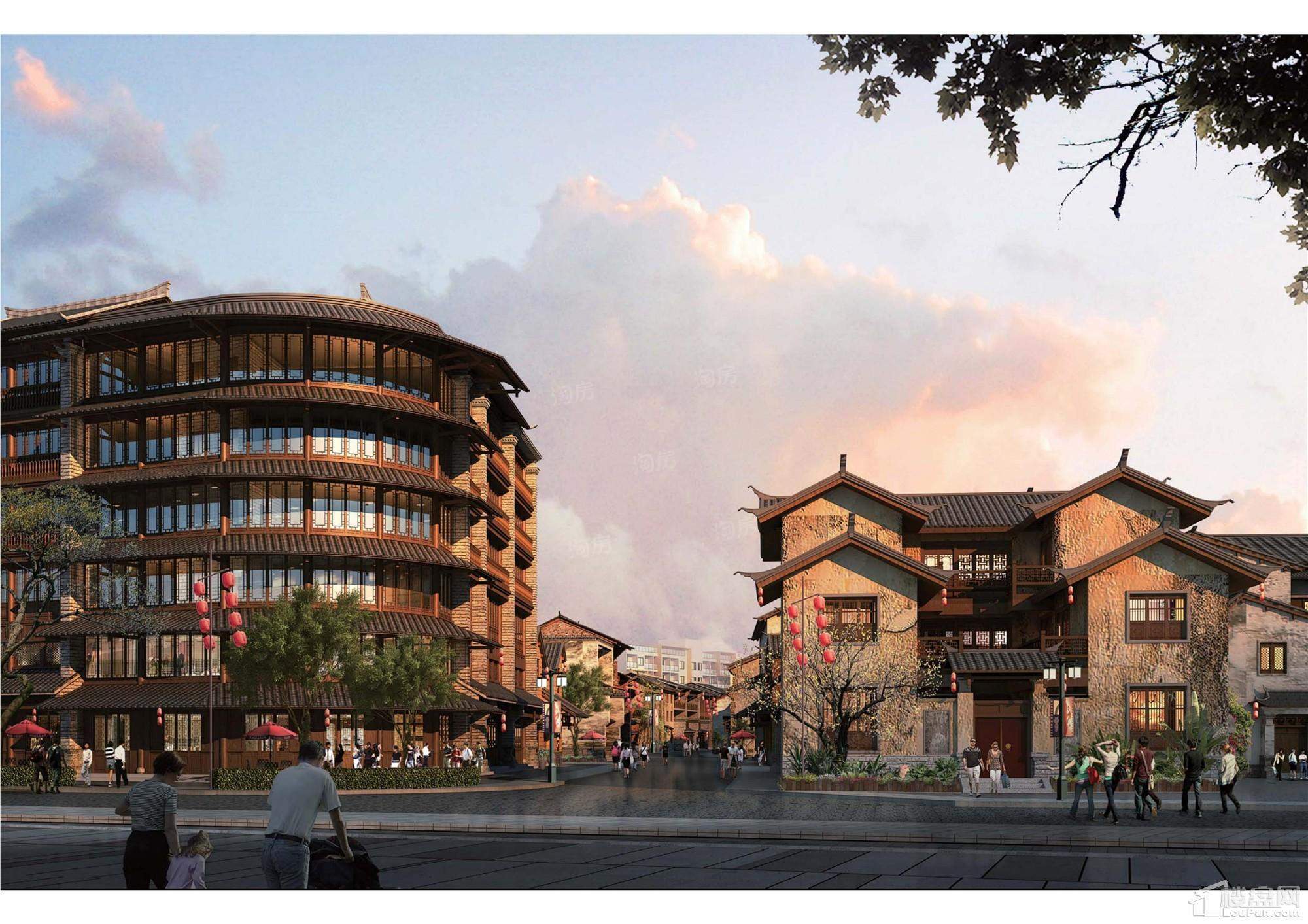 抚仙湖·广龙小镇效果图