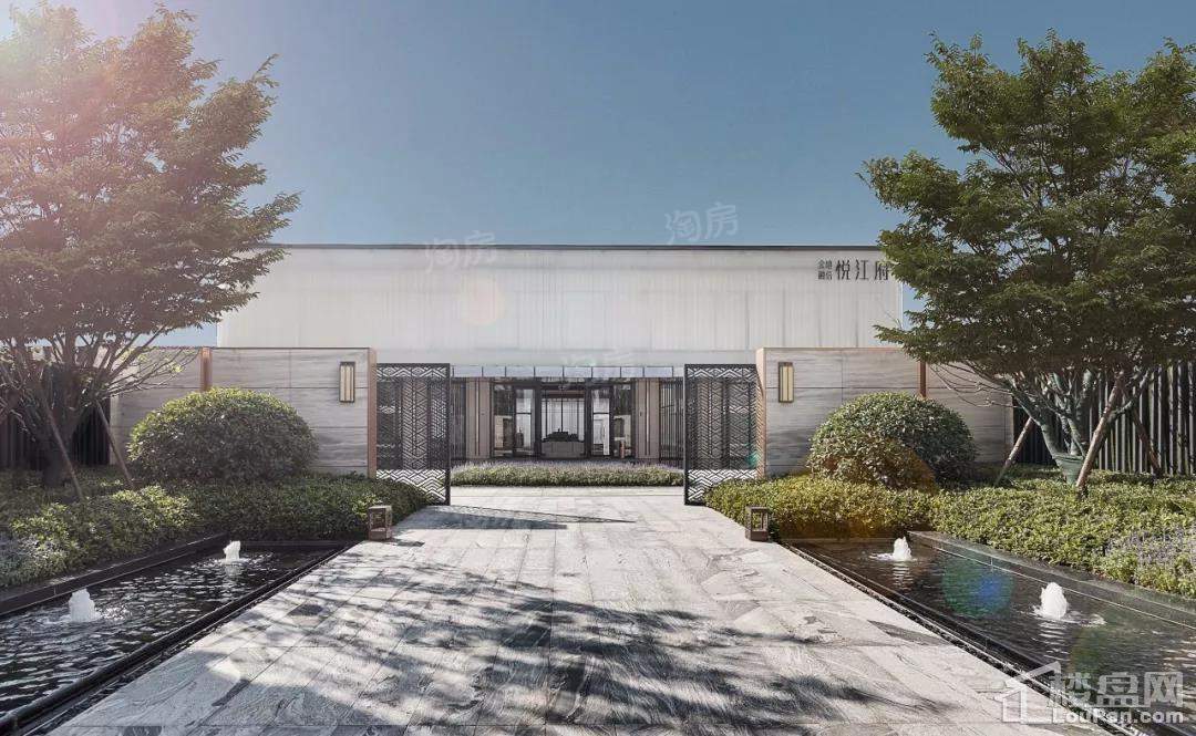 金地融信悦江府实景图