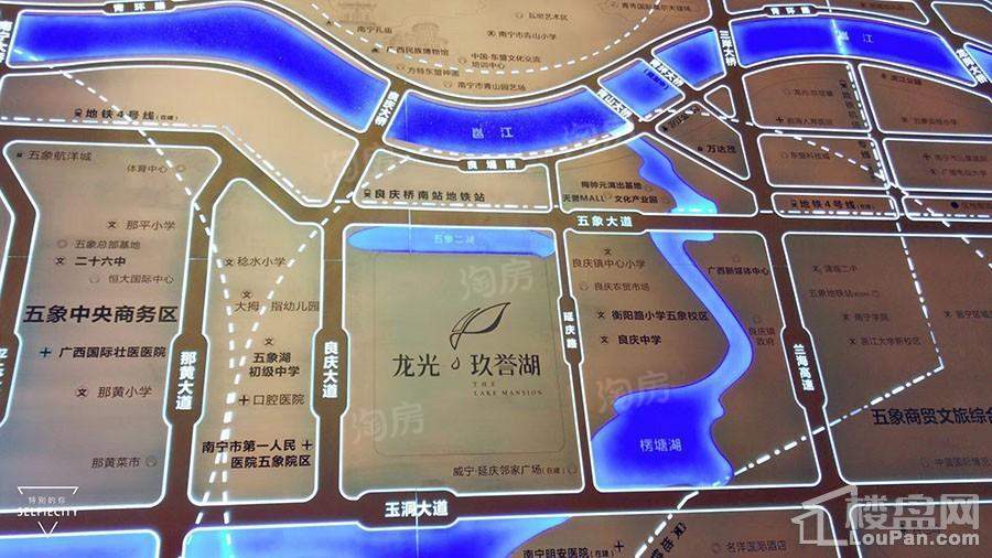 龙光玖誉湖实景图