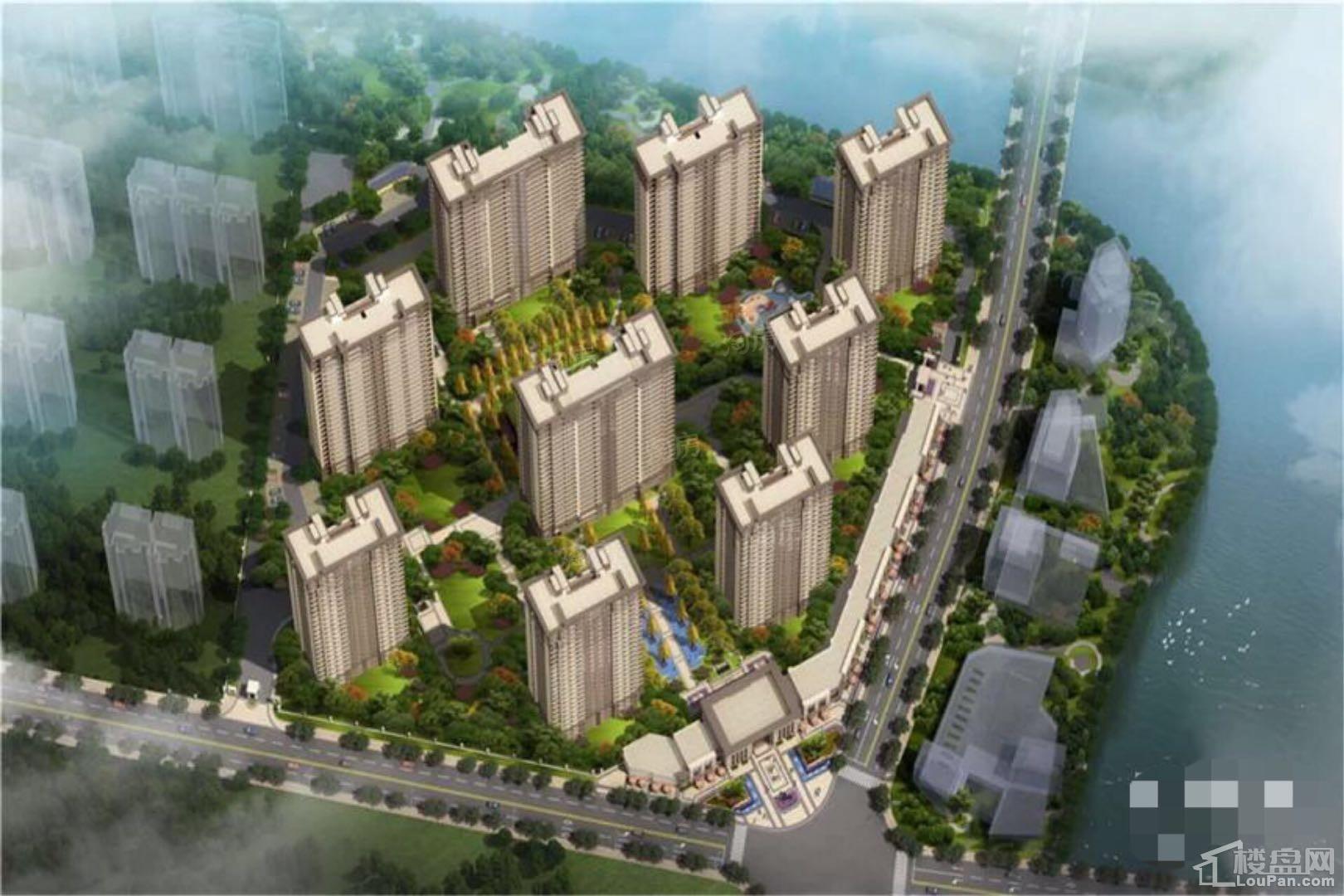 金地自在城—湖城大境效果图