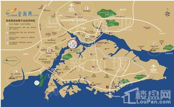 碧桂园金海湾位置图