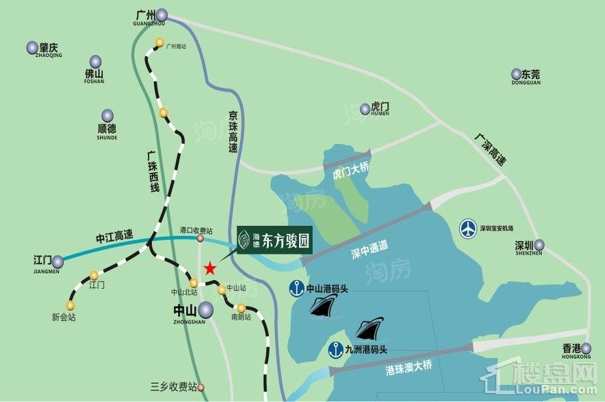 东方骏园位置图