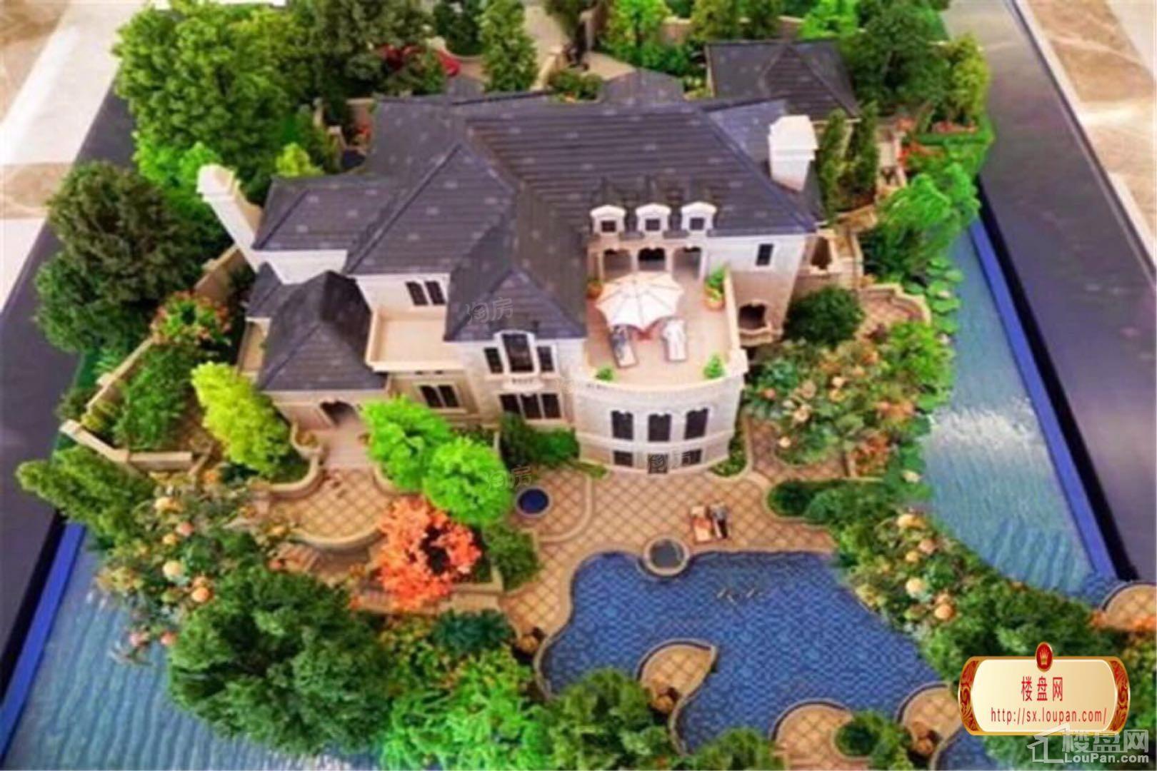 蓝天玫瑰园效果图