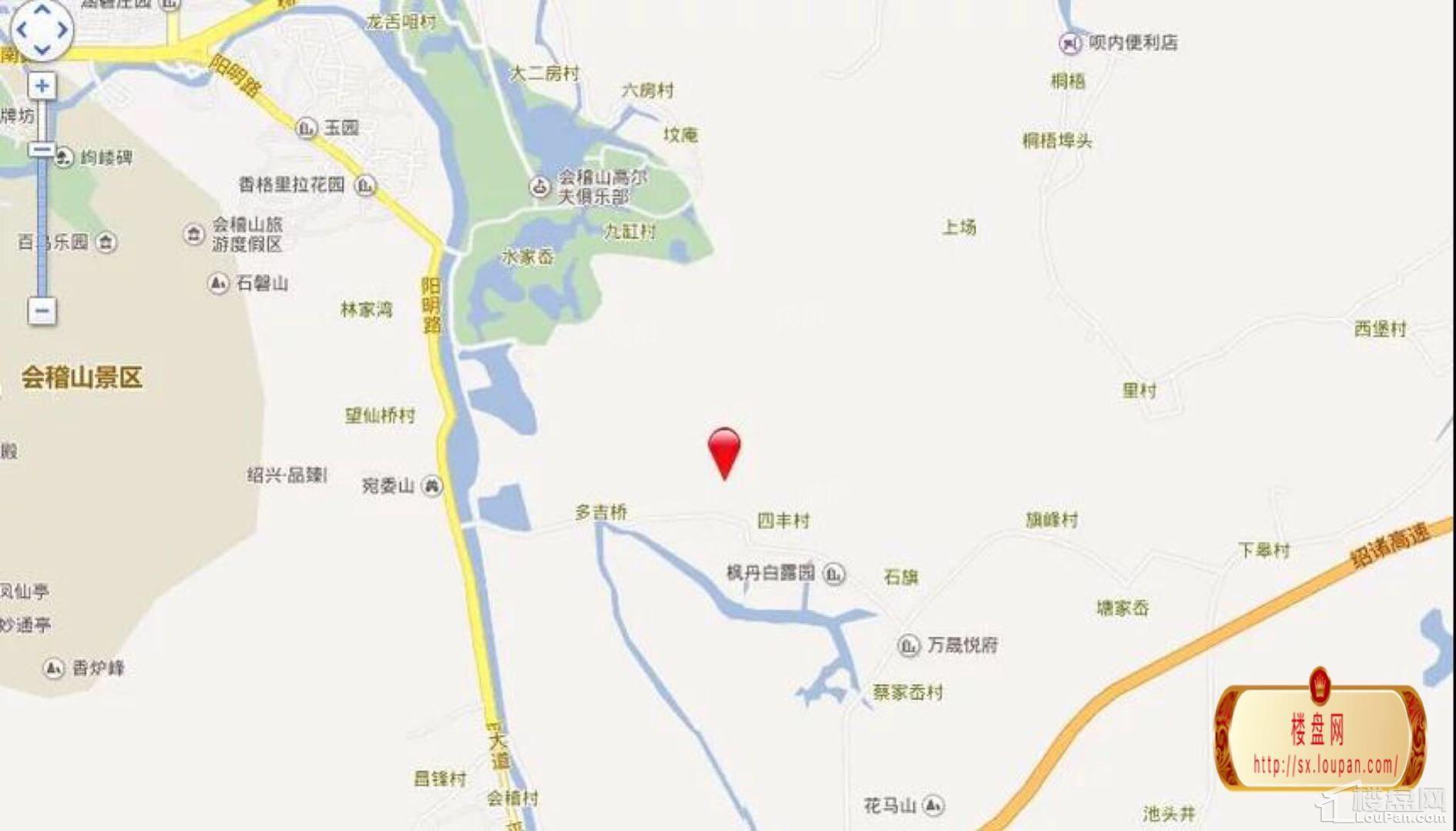 万晟悦府位置图