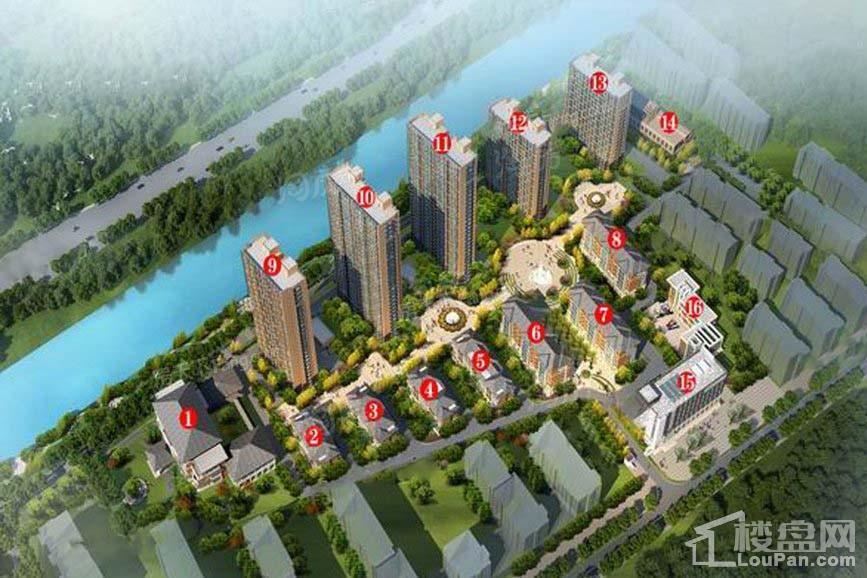 鹰游水岸效果图