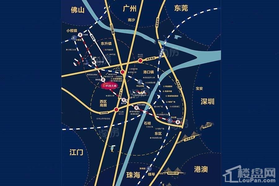 枫璟美地位置图