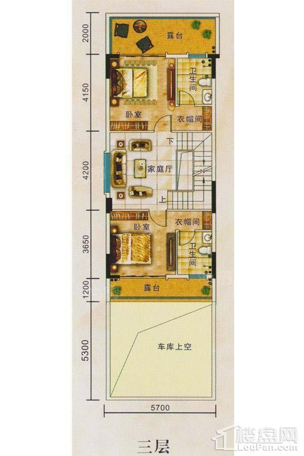 D1A户型三层
