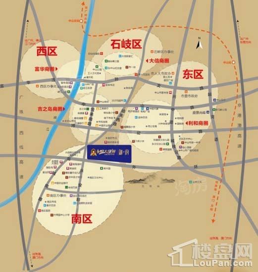 恒大绿洲位置图