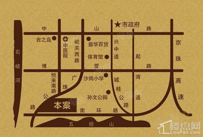 恒大绿洲位置图