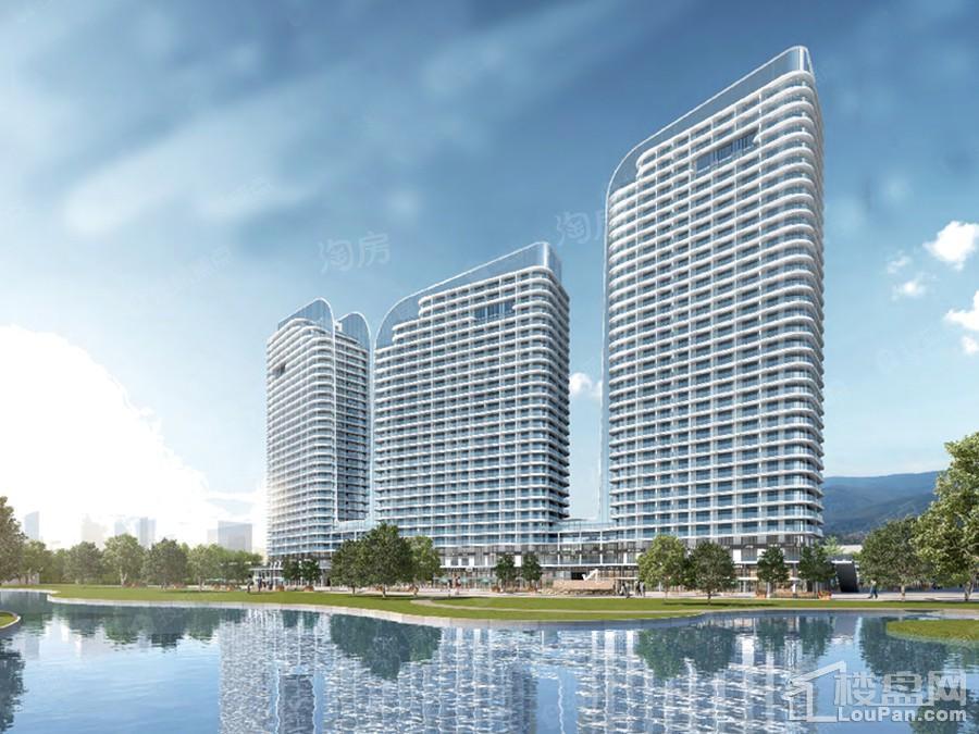 大理洱海福门效果图