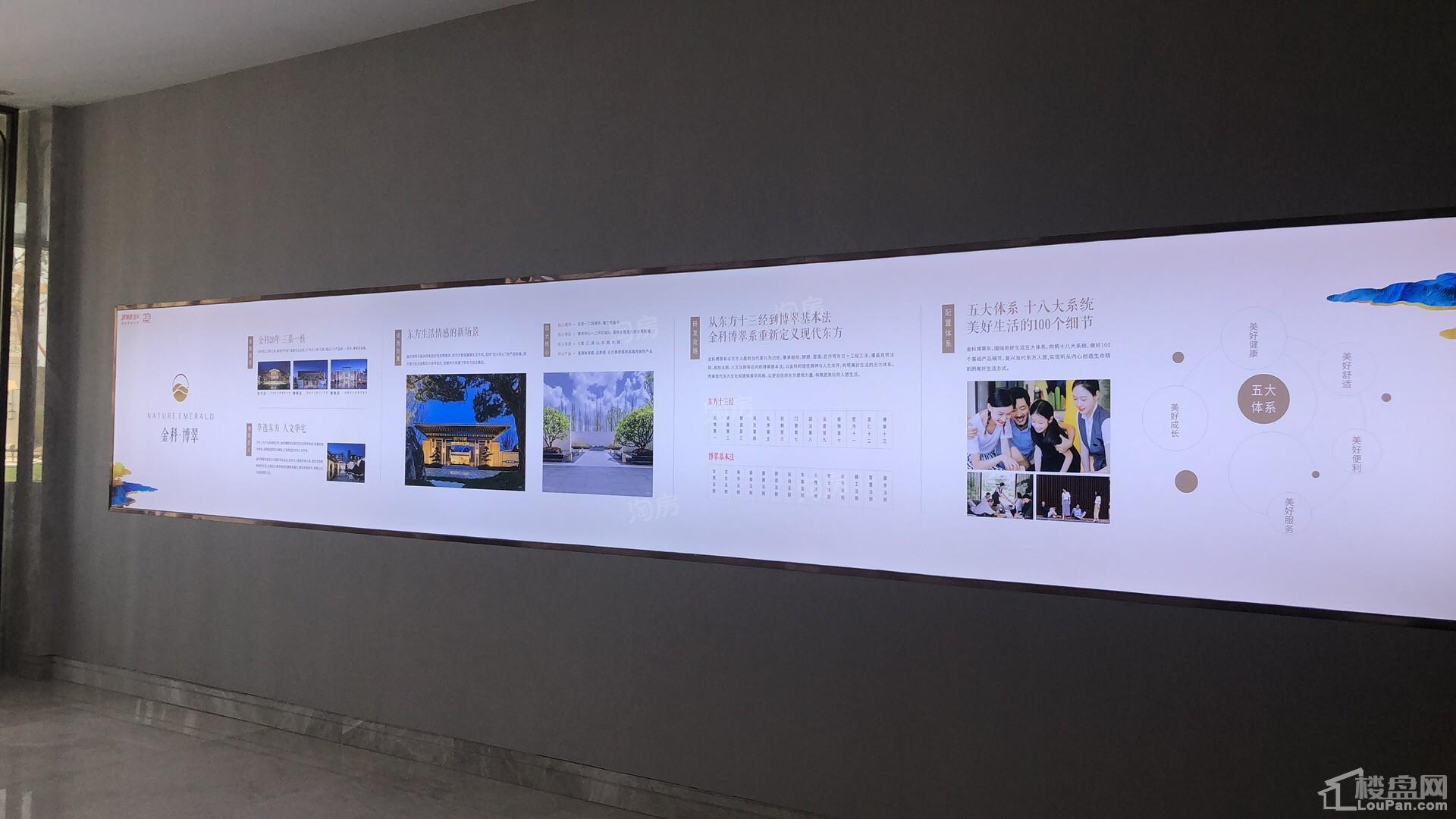 金科博翠湾实景图