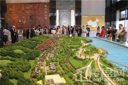 东旭·御山湖实景图