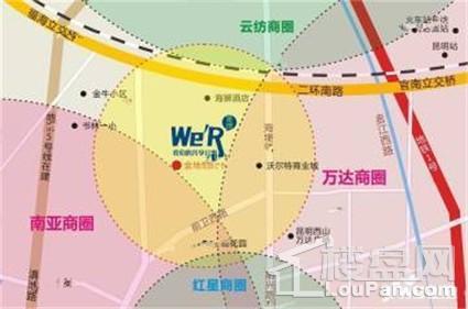 金地we’R公寓位置图