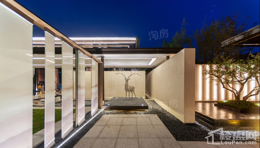 礼悦江山实景图