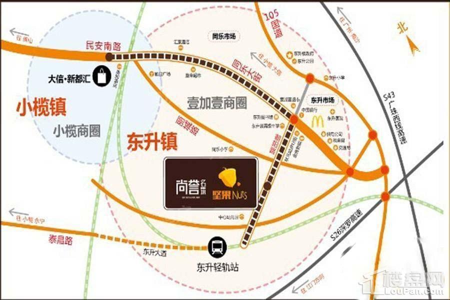 尚誉名筑位置图