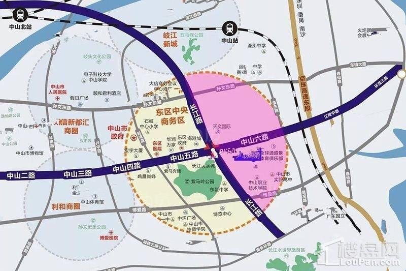 广联博爵位置图