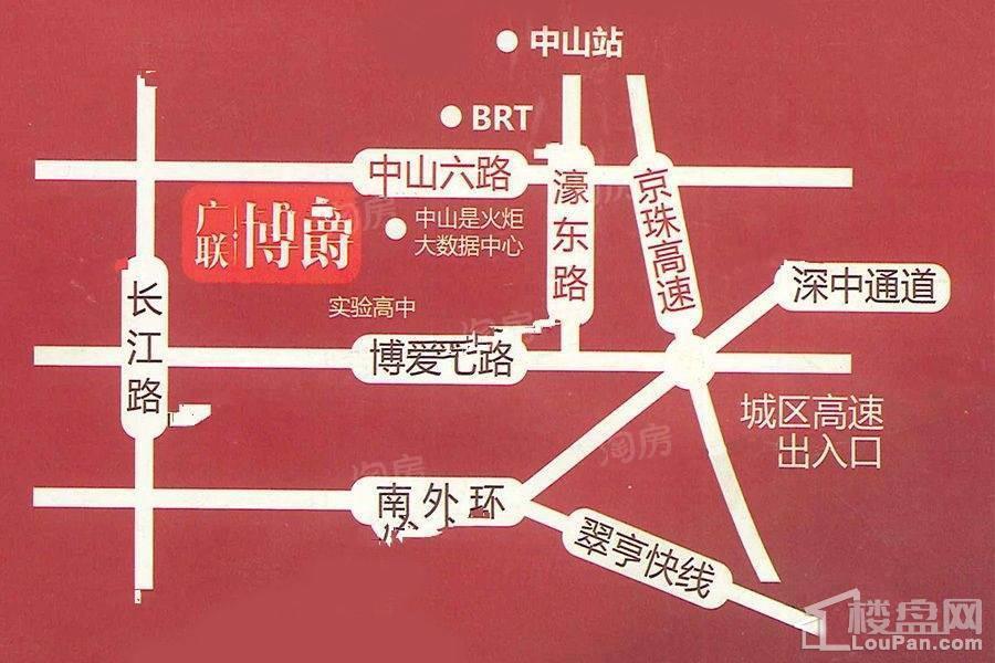 广联博爵位置图