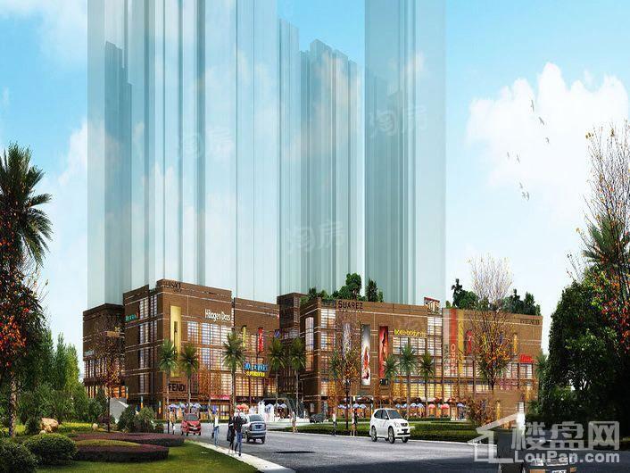 红枫中央大街效果图