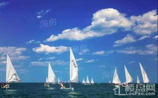 蔚蓝海岸实景图