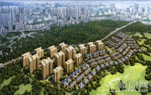 万科江上明月效果图