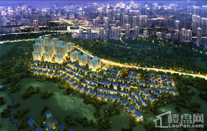 万科江上明月效果图