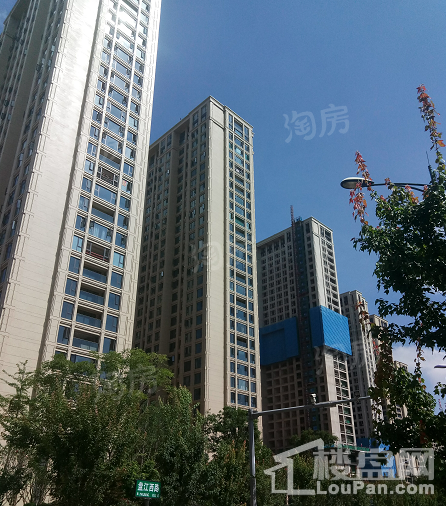 绿城·春江明月实景图