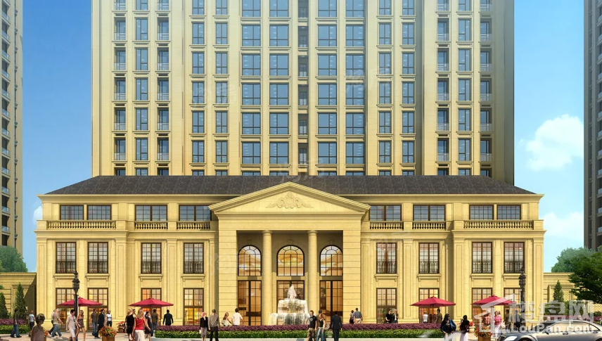 绿城·春江明月效果图