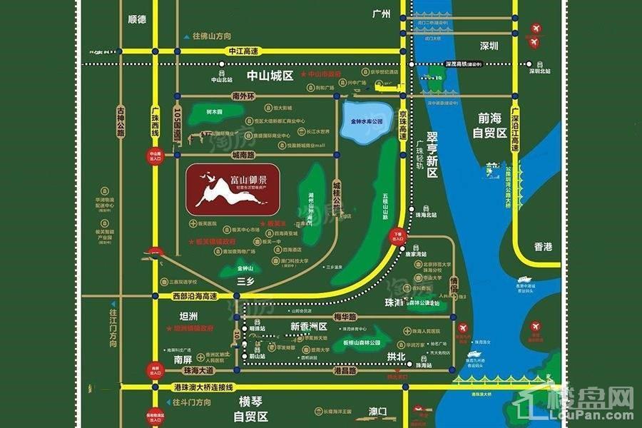 富山御景位置图