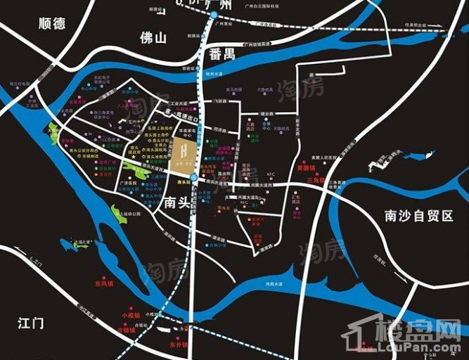 海雅缤纷城位置图