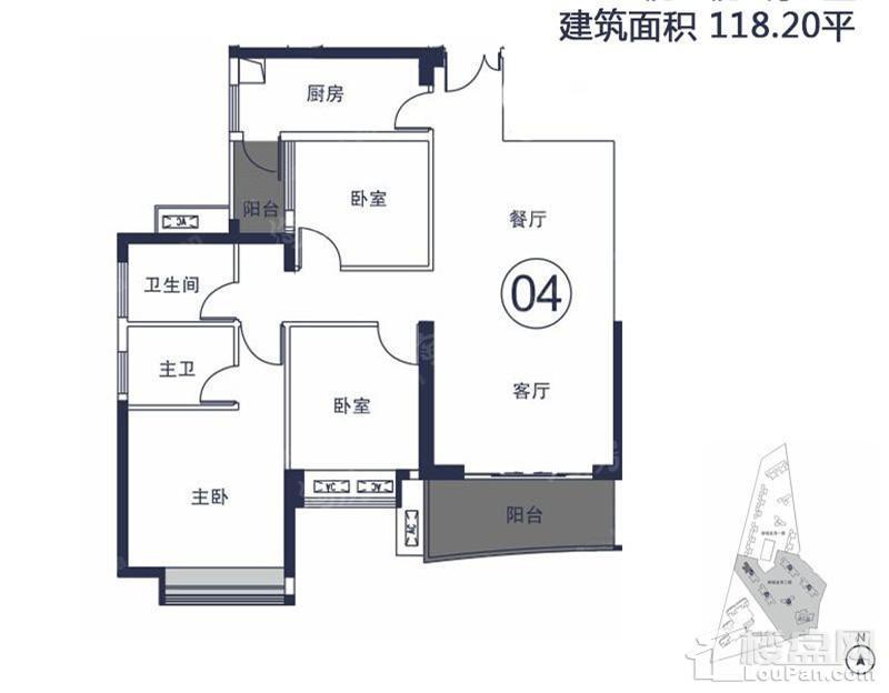 御城金湾3室2厅2卫
