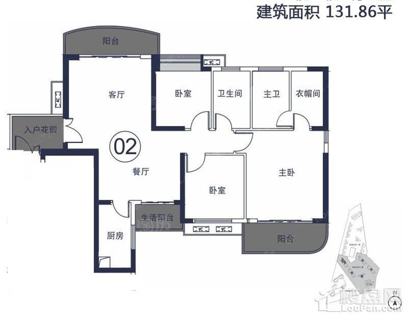御城金湾3室2厅2卫