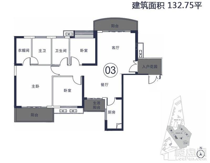 御城金湾3室2厅2卫