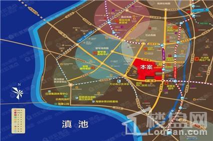 恒泰·滇池名门位置图